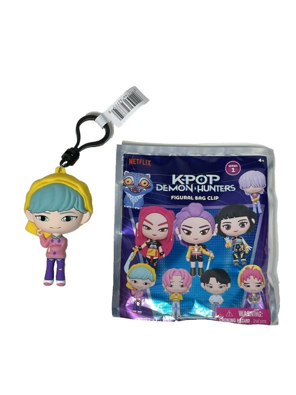 KPOP Demon Hunters 4" BABY 3D Figural Bag Clip Keychain Figure NEW 2026